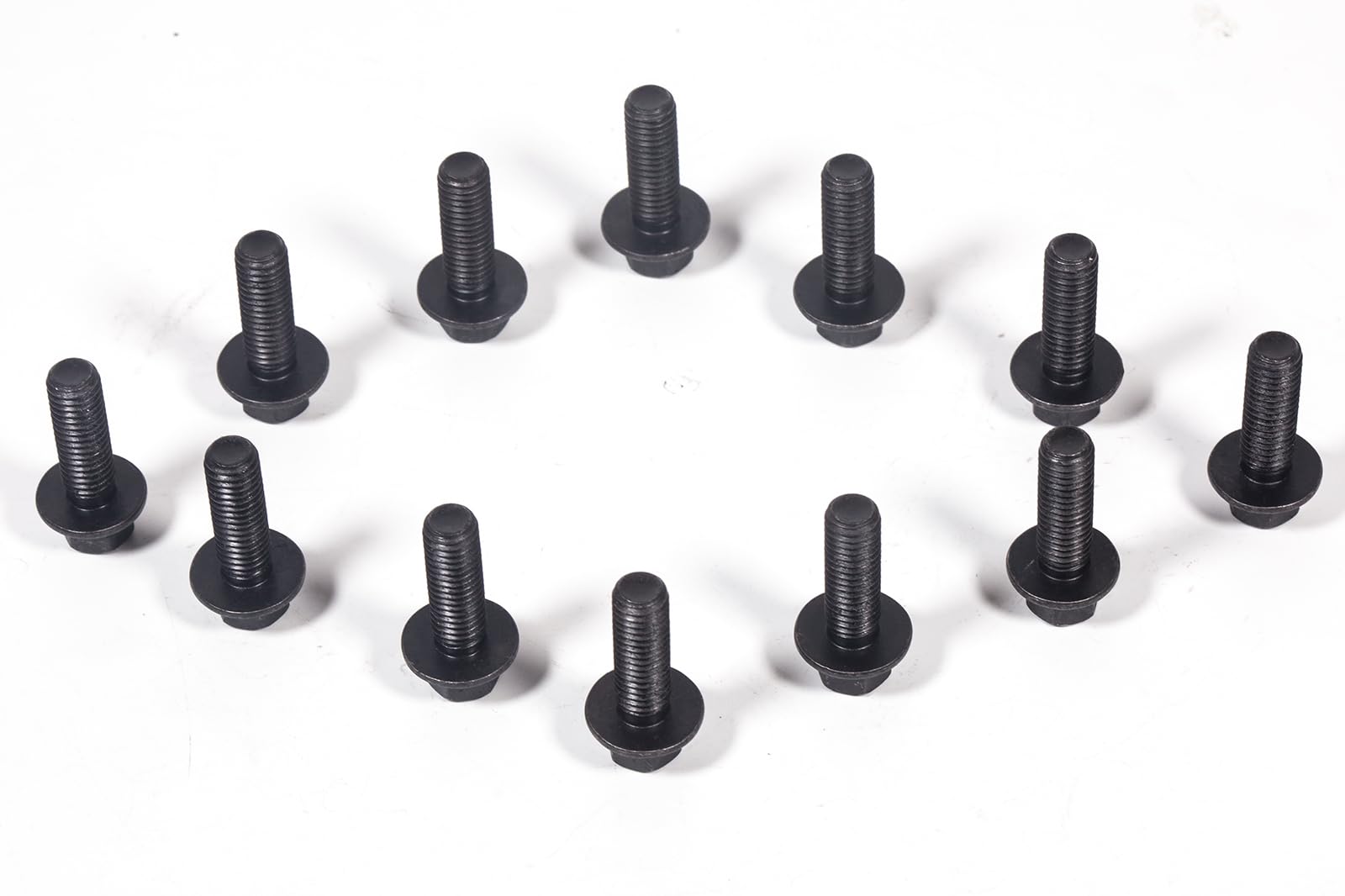 551696 Exhaust Manifold Bolts,Manifold Header Bolts for GM LS1 LS3 LS2 LSX LT series engines 12 PCS for GM 12617944 Exhaust Mani