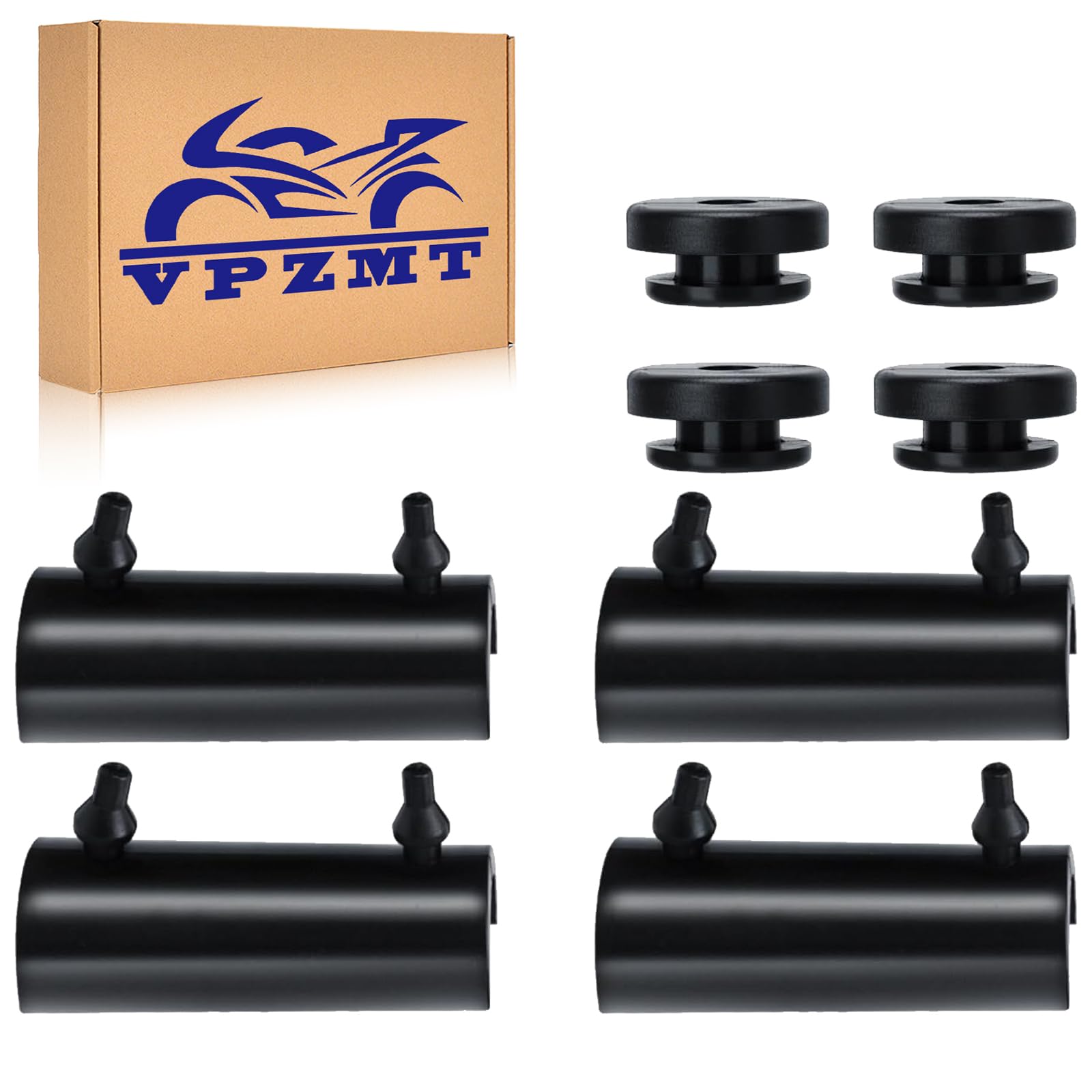 VPZMT Rubber Mounts Support Cushion Hard Saddle Bags for 2014-2025 Harley Street Glide, Electra Glide, Road Glide, Road King Tou