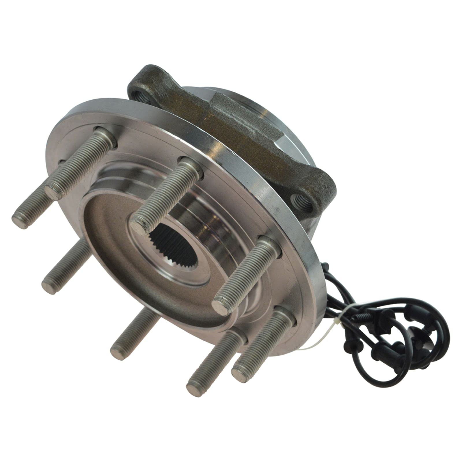 Trq Front Passenger Side Wheel Bearing & Hub Assembly With Abs Sensor Compatible With 2012-2013 Ram 2500 2012-2014 3500