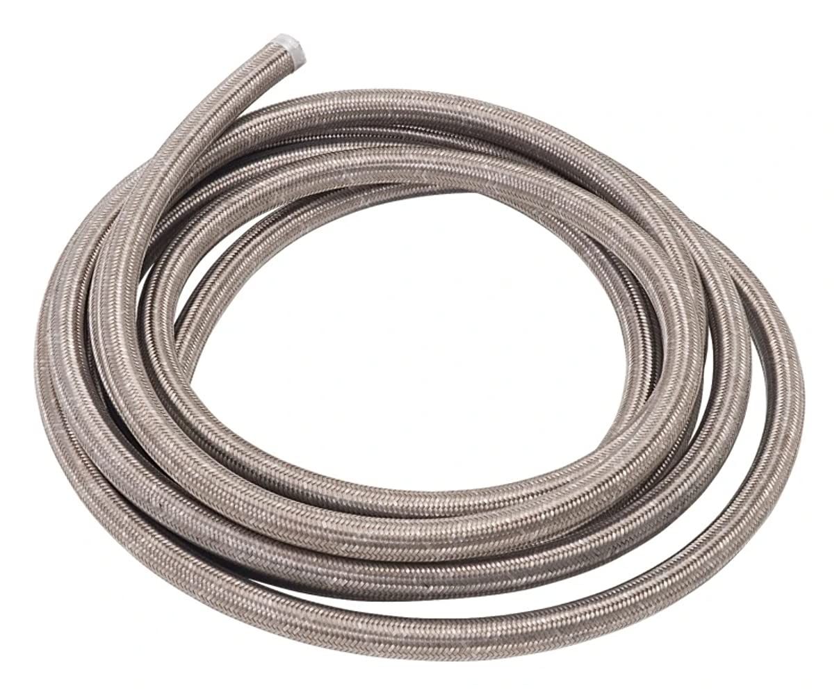 Edelbrock 632090 Proflex -6An Stainless Steel Braided Hose - 20 Feet