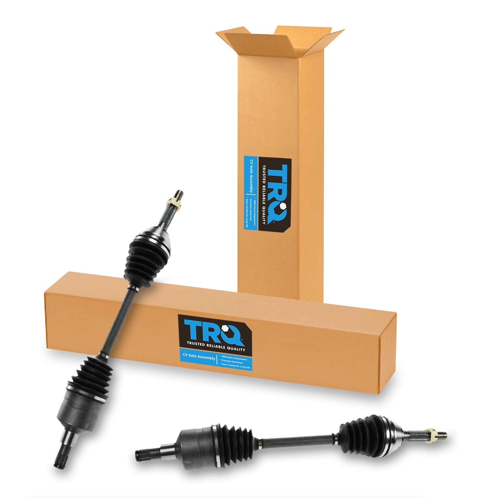 Trq Cv Axle Shaft Pair Set 2 Left & Right Compatible With Trailblazer Envoy Ascender