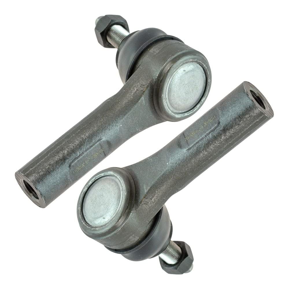 TRQ Front Outer Tie Rod Set Compatible with 2005-2012 Ford Escape 2010-2011 Mazda Tribute 2006-2011 Mercury Mariner