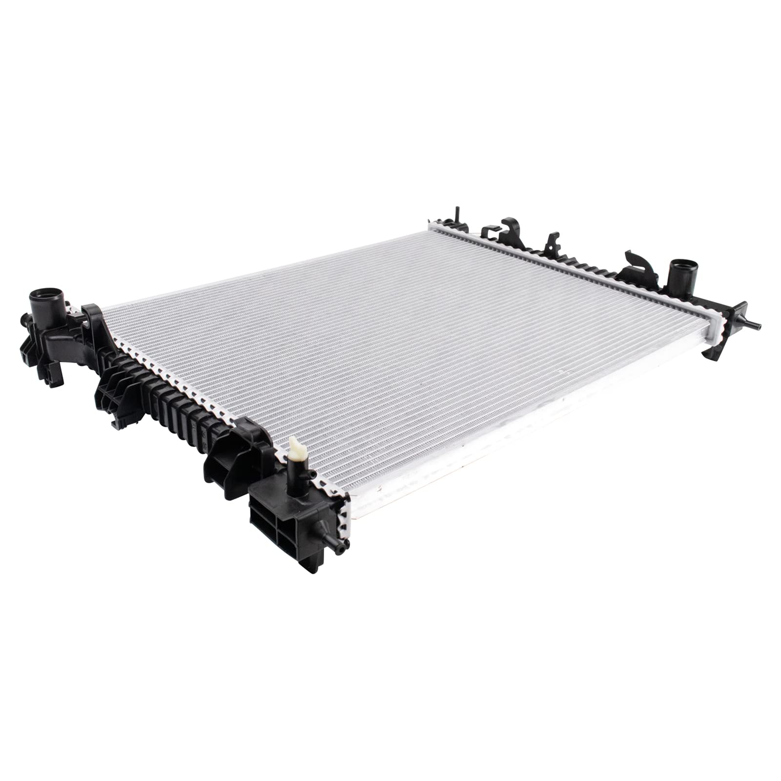 Trq Primary Radiator Assembly Aluminum Core Compatible With 16-20 Dodge Durango 16-21 Jeep Grand Cherokee 21 Grand Cherokee L 22