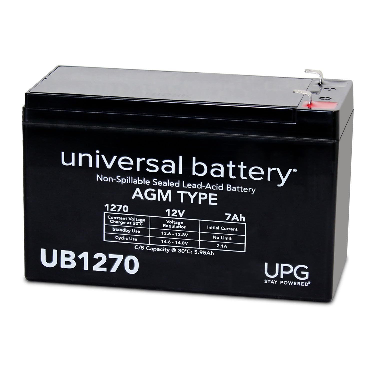 Upg 85945 Ub1270, Sealed Lead Acid Battery