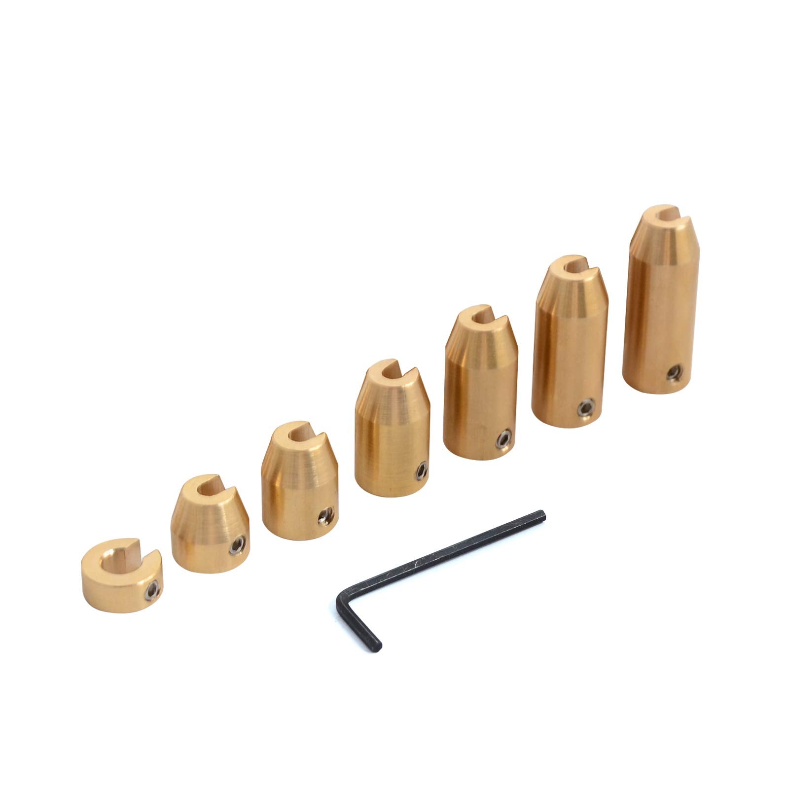 Nicecnc Motorcycle 14 Pack Reusable Brass Wheel Spoke Balance Weights Refill Kits For Super Moto,Dual Sport,Metric Cruisers,Vintage,Or Any Other Spoked Wheels