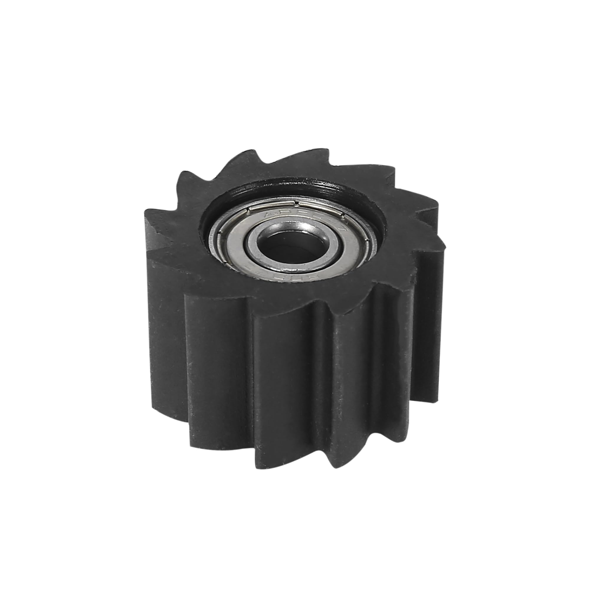 Motoforti 8Mm Hole Chain Roller Pulley Slider Tensioner Wheel Guide Black Serrated Shaped For Kawasaki Kx250F Kx450F Bike 2006-2016