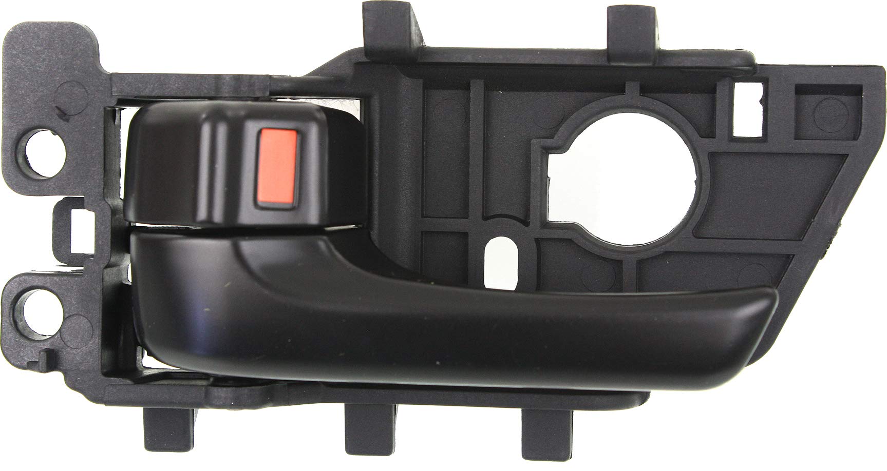 Evan Fischer Interior Door Handle Compatible With Forte/Forte Koup 10-13 Front Or Rear Lh Inside All Black (Like Smooth Primed) 