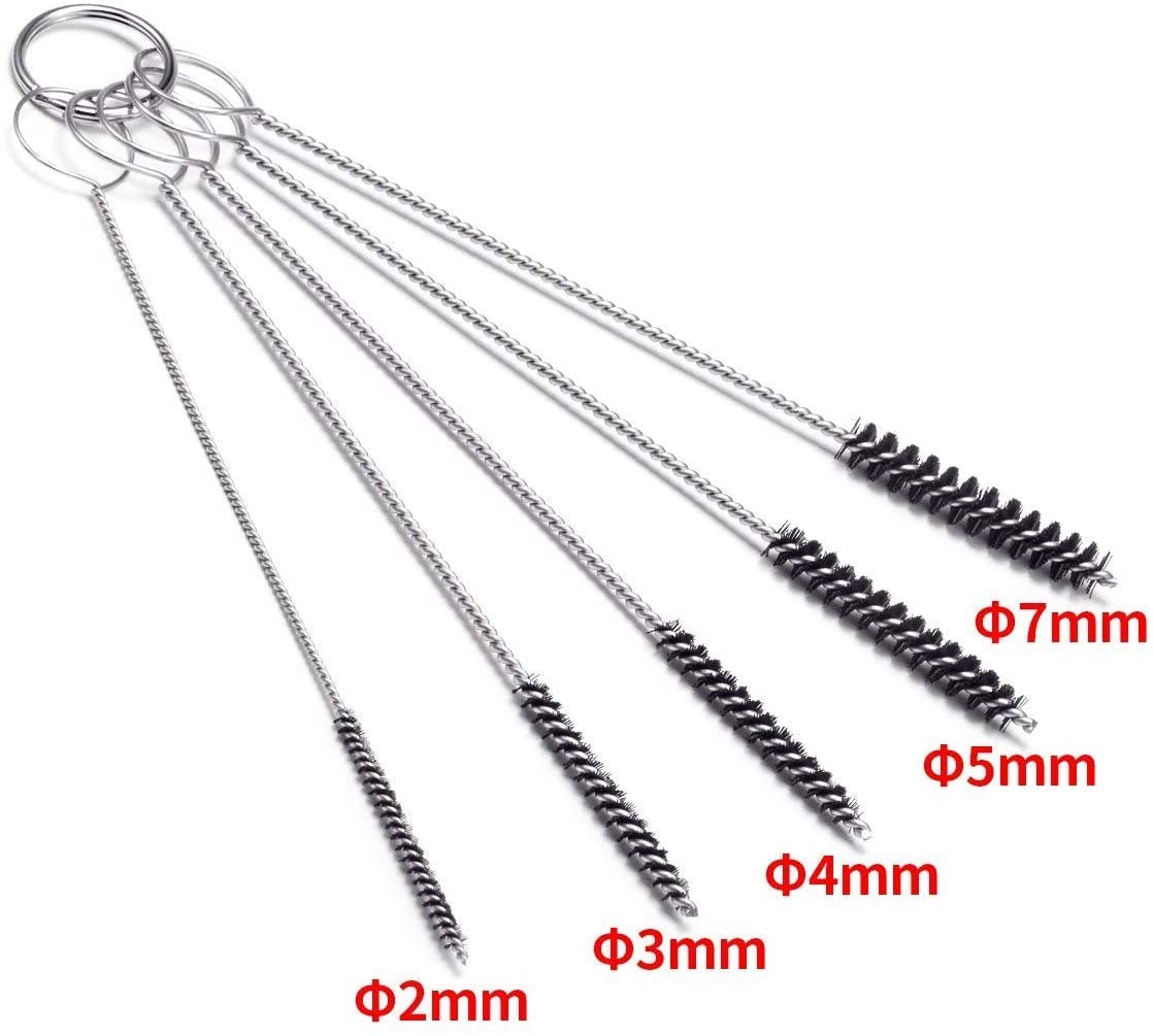 6 Set Carburetor Carbon Dirt Jet Remove Cleaner 39 Cleaning Wires Set + 30 Cleaning Needles + 15 Nylon Brushes For Motorcycle At