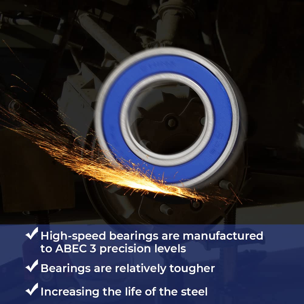 Autovic Rear Axle Wheel Hub Housing Bearing Seal Kit For Honda Atv Foreman 400 450 500 Rubicon 500 Rancher 350 400 420 Replace 91055-Hn5-681 & 91255-Ha0-681