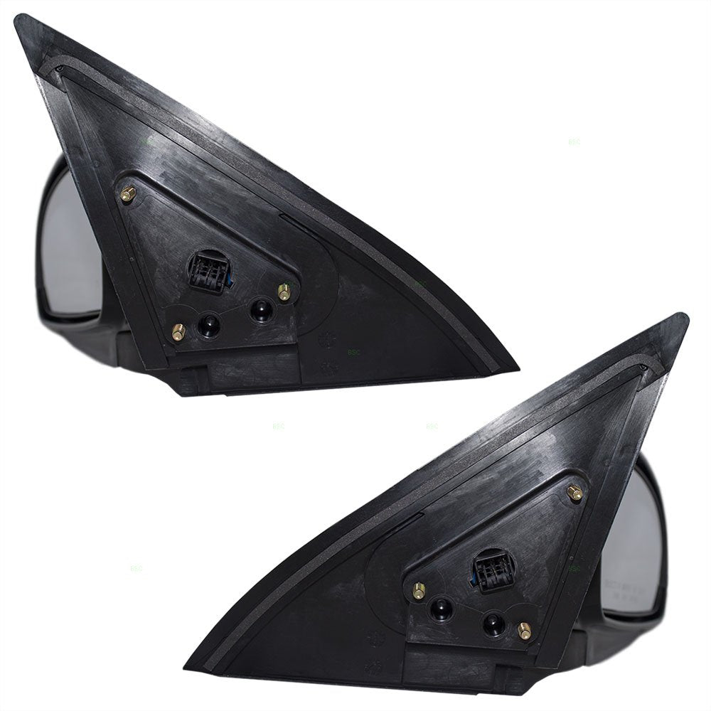 Brock Replacement Driver And Passenger Power Side View Mirrors Heated Compatible With Elantra 87610-2H110 87620-2H520