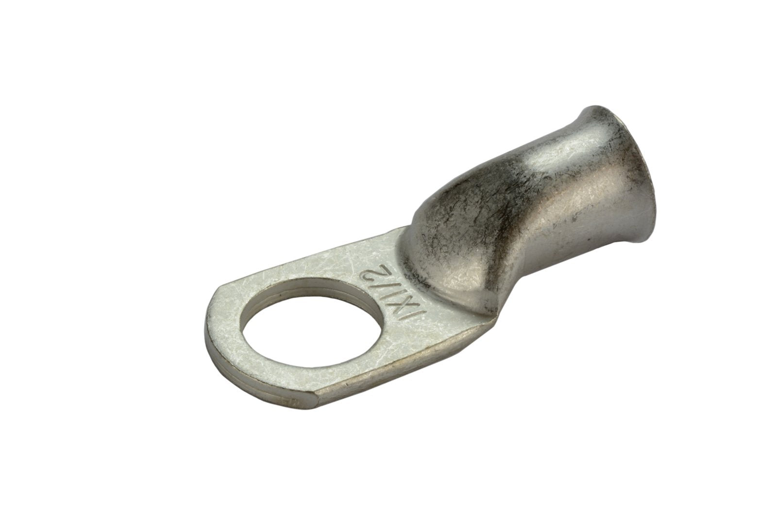 Temco 10 Pack Tinned Copper Welding Battery Cable Ends, Lugs Terminal 1 Awg 1/2'' Hole - Marine Grade (6 Awg To 1/0 Awg Options