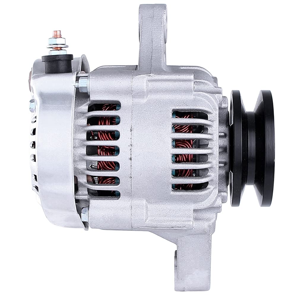 Rareelectrical New Alternator 12 Volt 40 Amp Compatible With Takeuchi Tl130 Tl220 Tl230 Tl240 By Part Number Zabggbxx