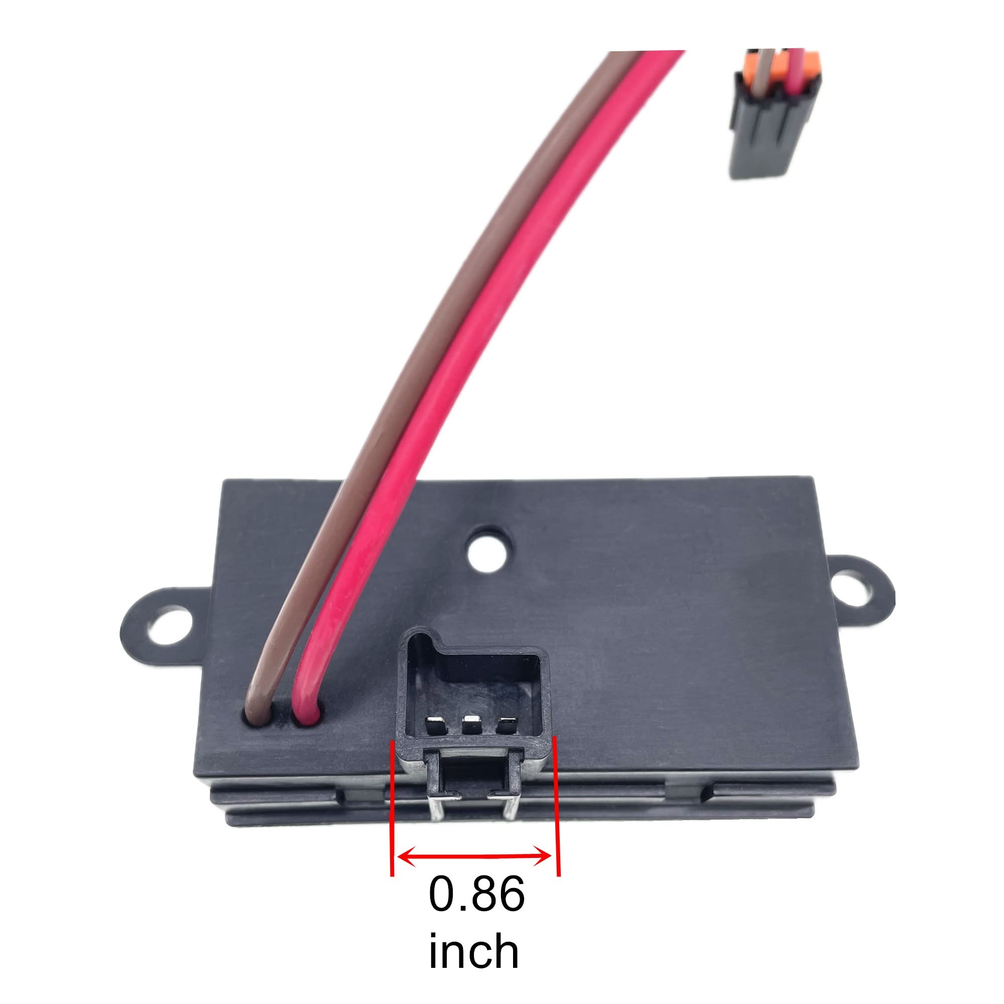 Blower Motor Resistor Heater Fan Control Module Fit For Hummer H2 2003-2007 Replace 19331830 19329838 89023355 93803637 88986529 15-80388 15-80655 15-80911 19331830 3Gsh-19E624-Ca 4Gsh-19E624-Aa