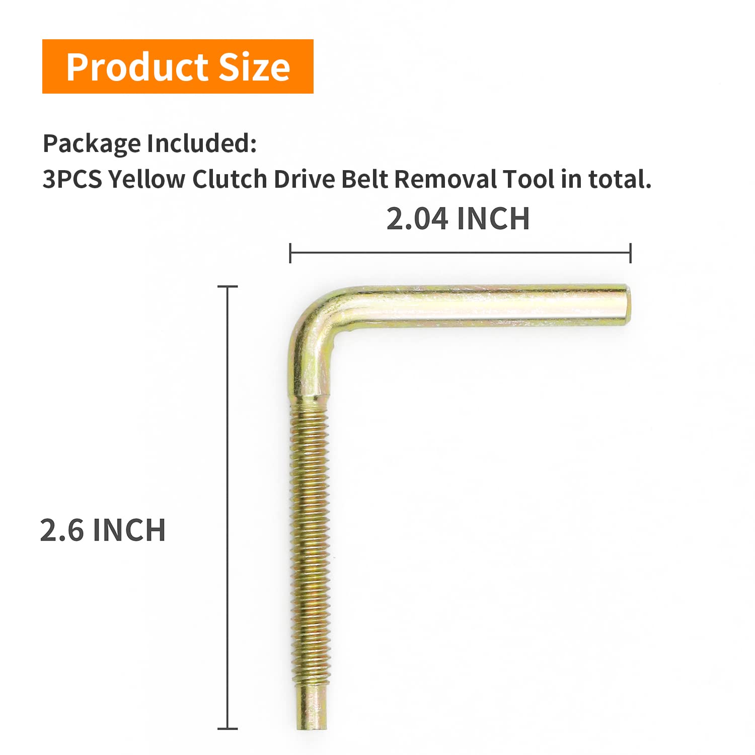 Clutch Drive Belt Removal Tool For Polaris Rzr Rzr-4 Xp Turbo Rs1 Ranger Xp 1000 Replace 2875911