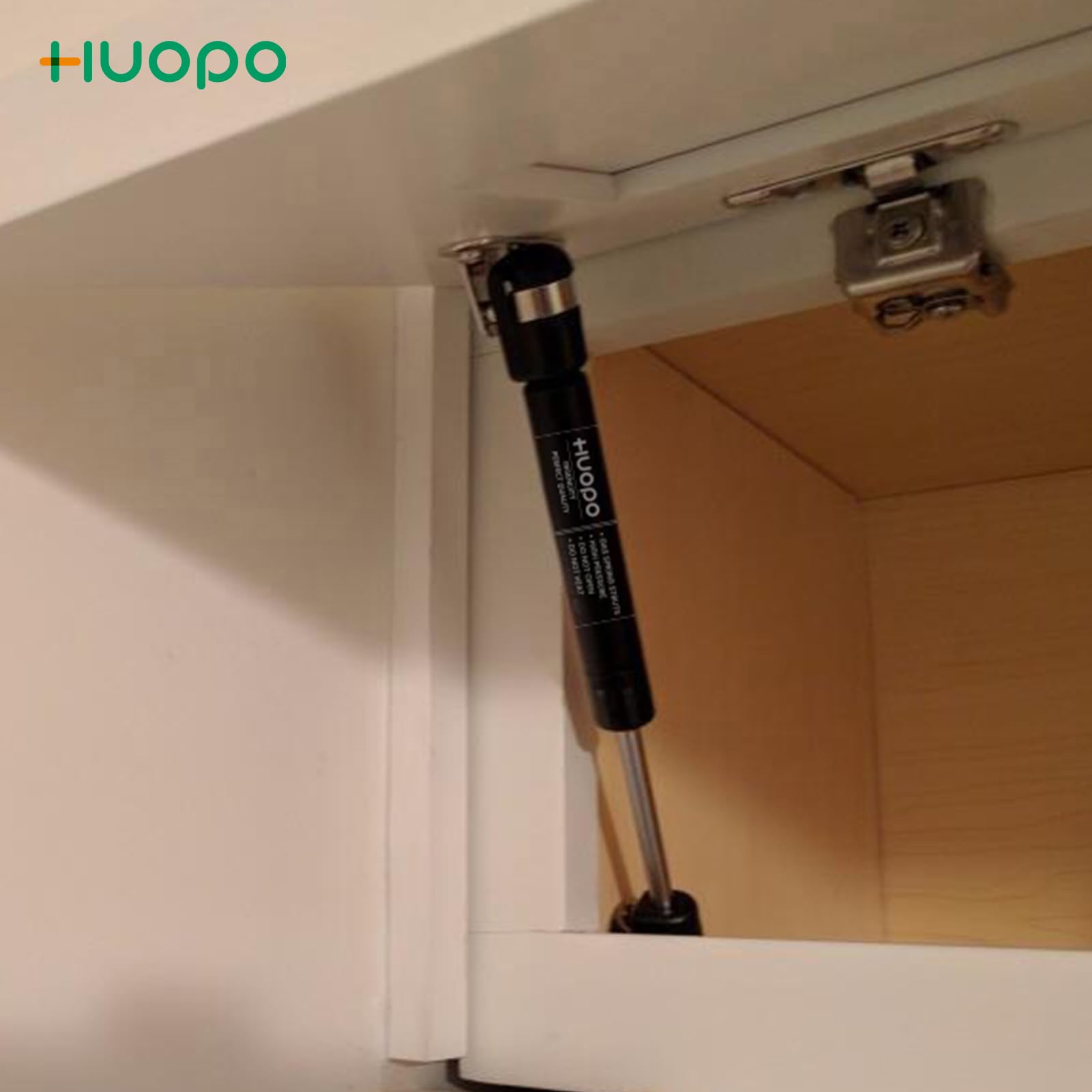 Huopo C16-18457 10 Inch 30Lb/133N Gas Struts Springs Shocks Lift Support For Truck Toolboox Lid Rv Overhead Cabinet Door Pickup