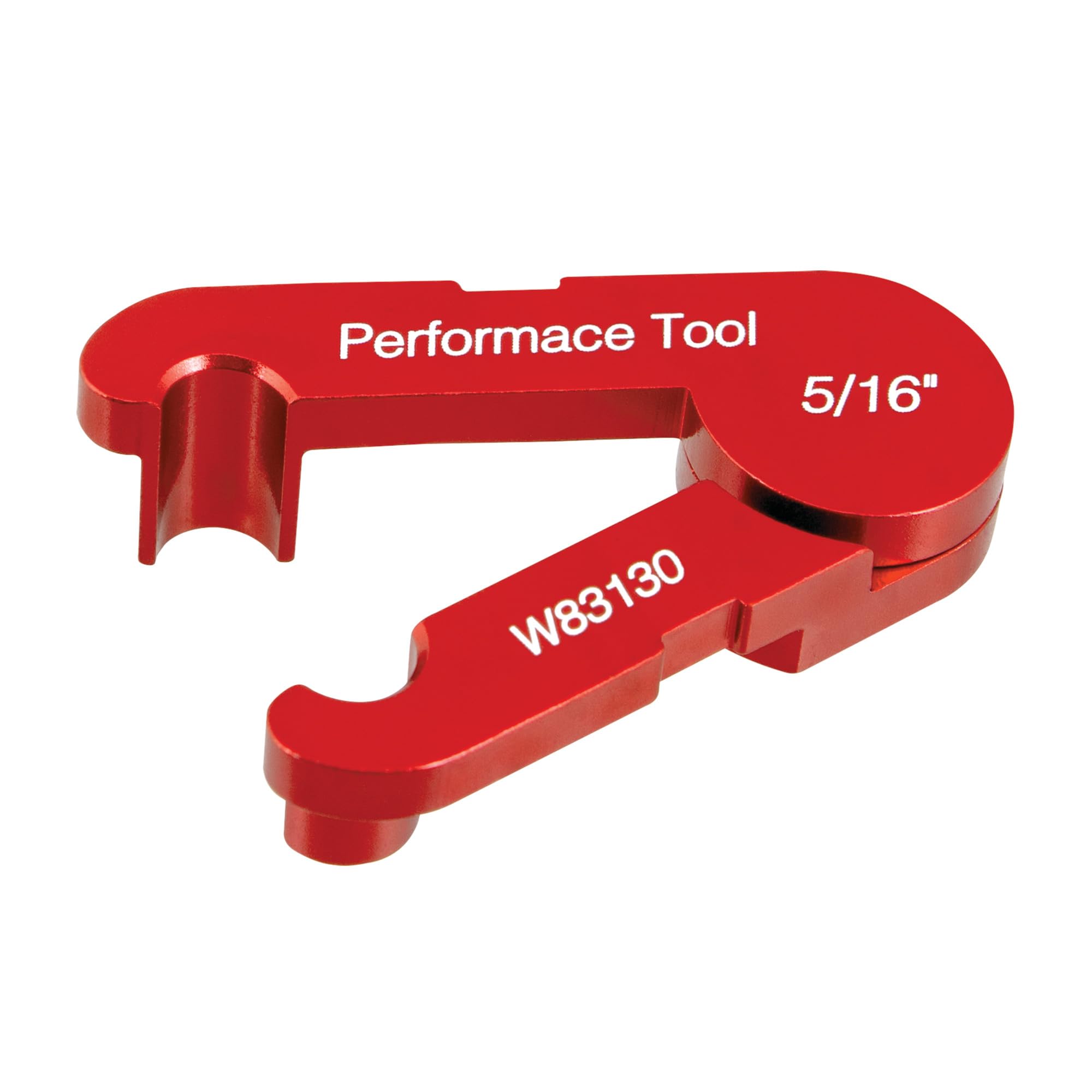 Performance Tool W83130 Anodized Aluminum Fuel Line Disconnect Tool, Fits 1990 to Current Ford and GM Vehicles with 5/16-Inch Fu