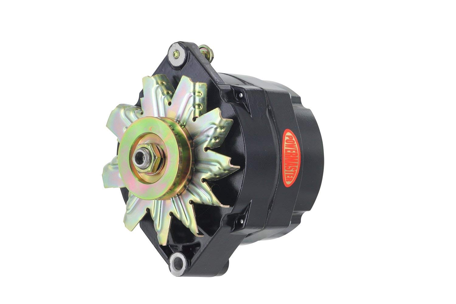 Powermaster Performance 57293 Alternator 12Si 150 Amp 100 Idle 1V Pulley Black Alternator