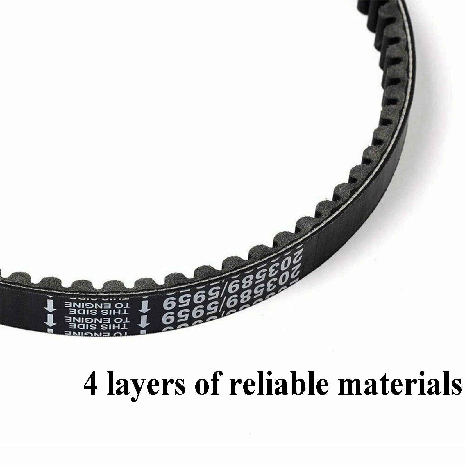 Chikia 203589 5959 Go Kart Drive Belt Replacement Coleman K196 196Cc Go Kart Manco 5959 Comet 203589 30 Series Torque Converter Belt