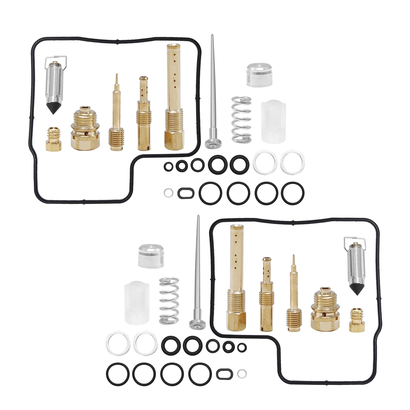 Duzforei Carburetor Rebuild Carb Repair Kit Replacement For Honda Shadow Spirit Ace 750 Vt750C Vt750Cd Vt750Dc, 2 Pack