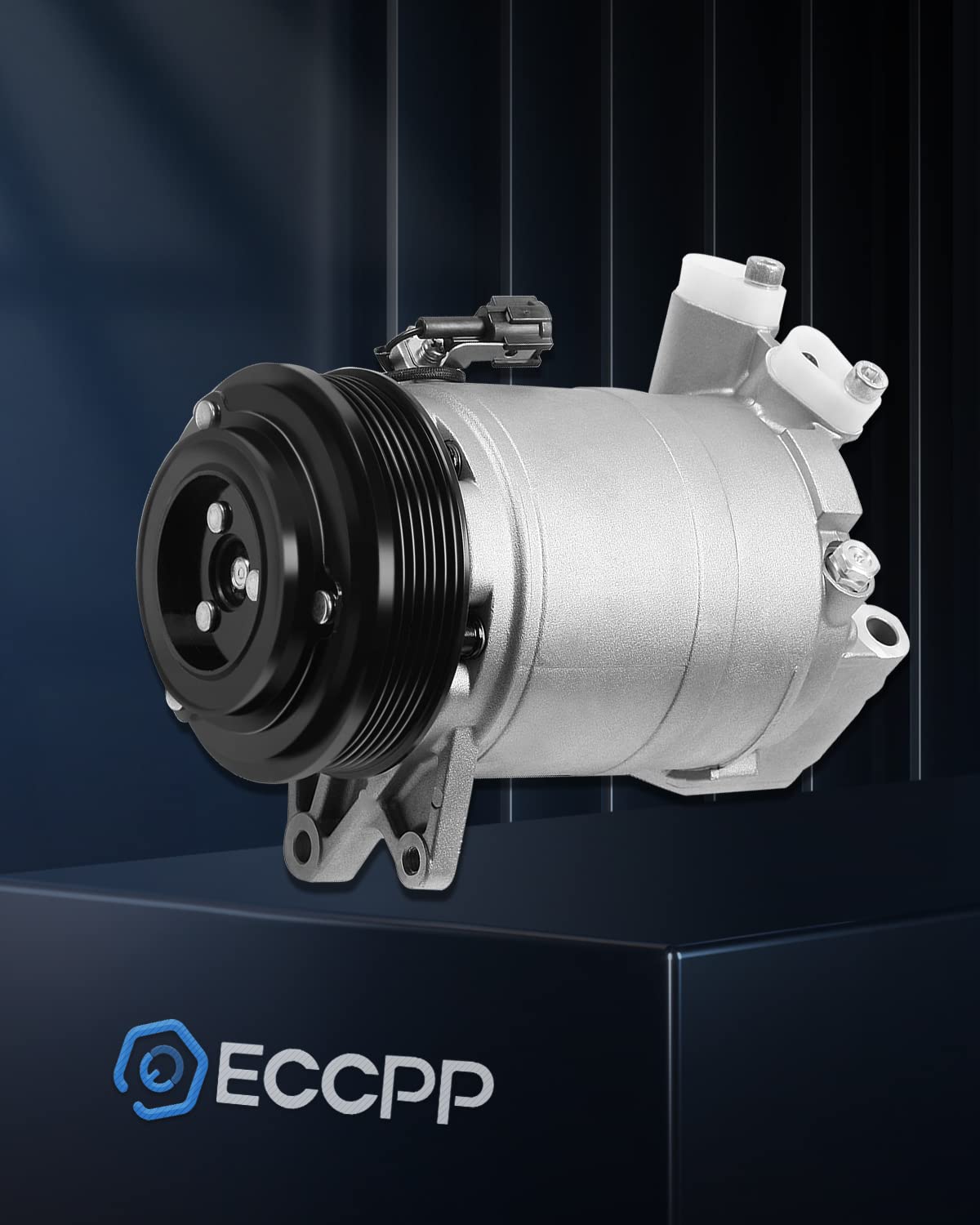 Eccpp A/C Compressor 2002-2006 For Nissan Altima 2004-2008 For Nissan Maxima 3.5L Ac Compressor Pump Dks17D