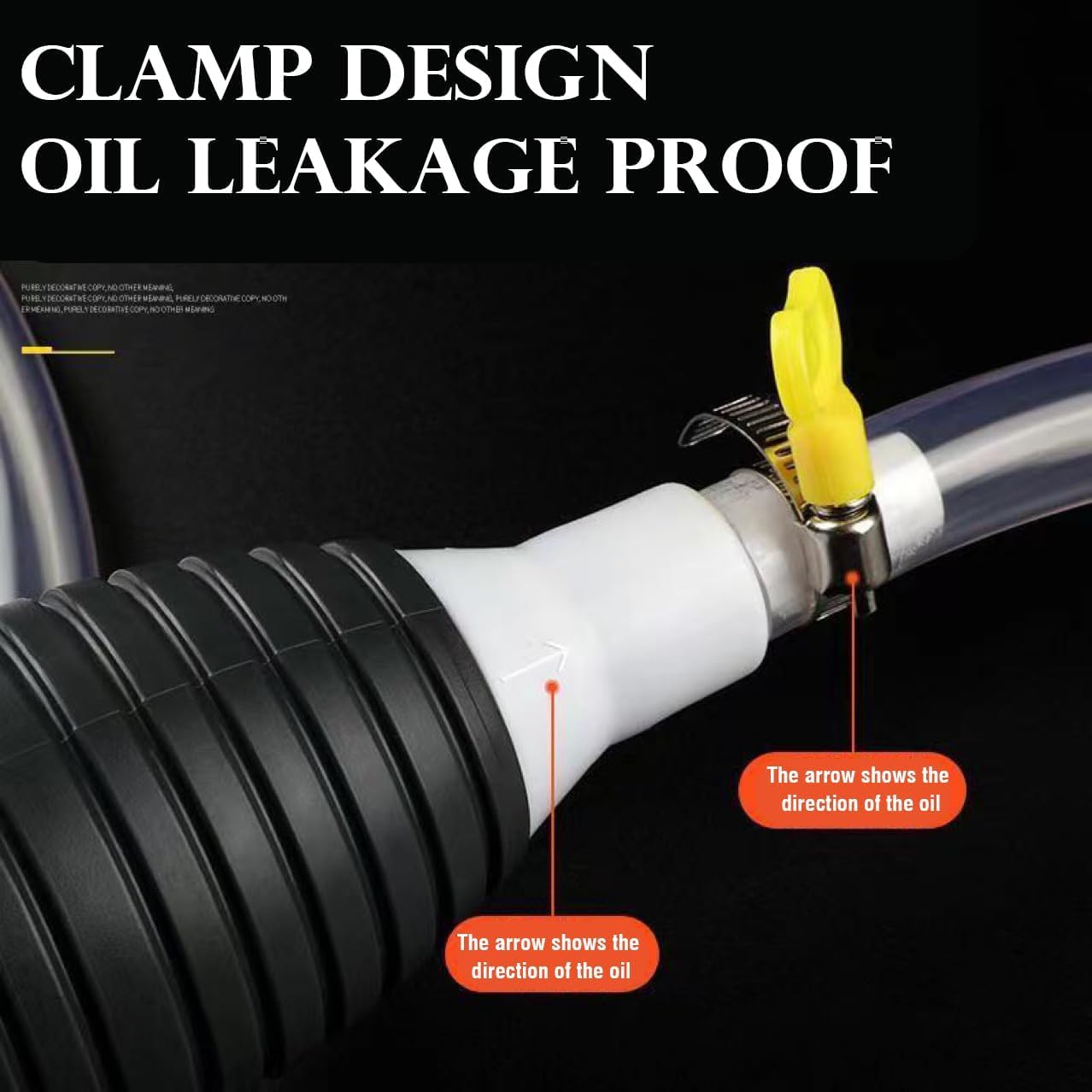 Upgraded Siphon Pump, 2025 New Multifunction Liquid Sucker Pump, Portable Manual Hand Fuel Transfer Pump for Gasoline Gas Oil Fu