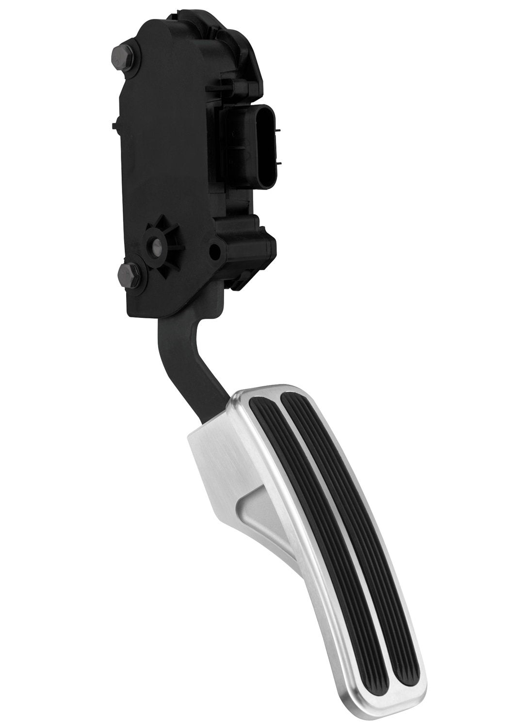 Lokar Dbw-6200 Drive-By-Wire Satin Finish Electronic Throttle Control Pedal Assembly With Rubber For Cadillac Cts-V