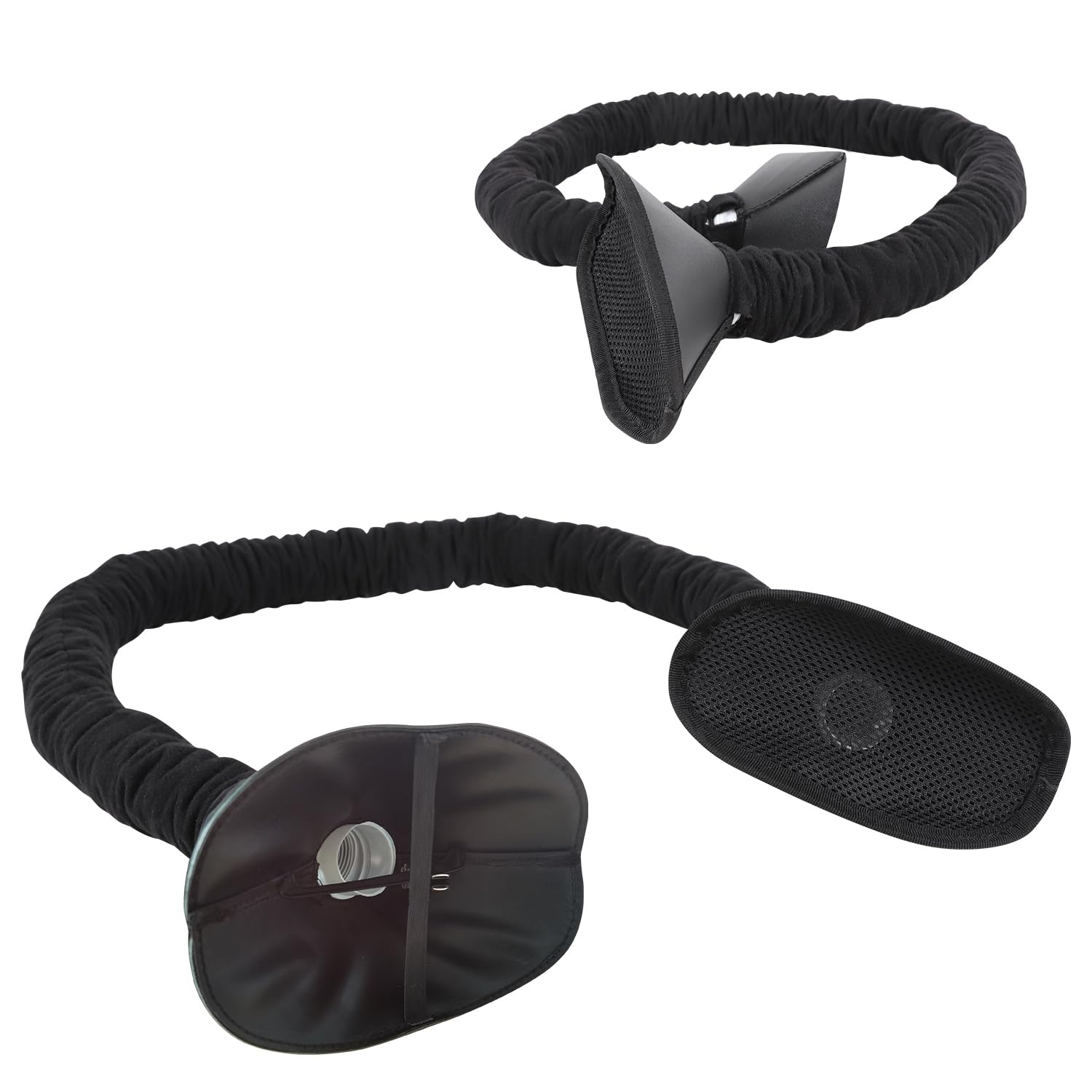 TEFGTER Car Air Conditioning System Air Vent Tube for Back Seat of Car Air Conditioning Vent Extender Hose Automotive Interior C