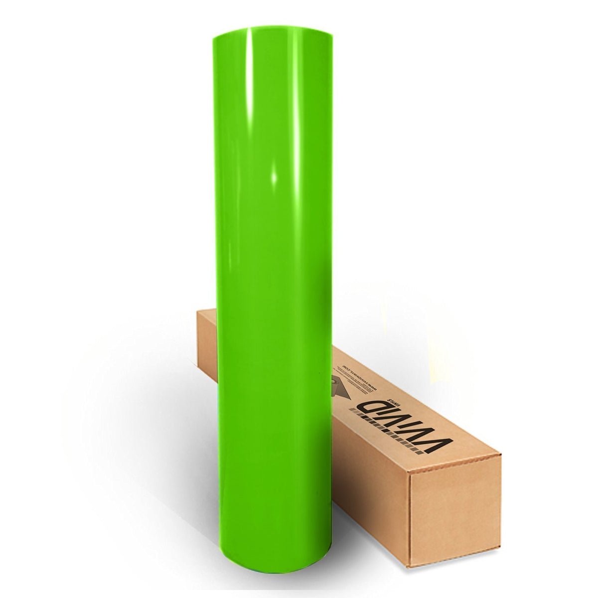 Vvivid Lime Green Gloss 60 Inches X 1 Foot Car Wrap Vinyl Roll With Air Release WBCARB00L9IZNYA