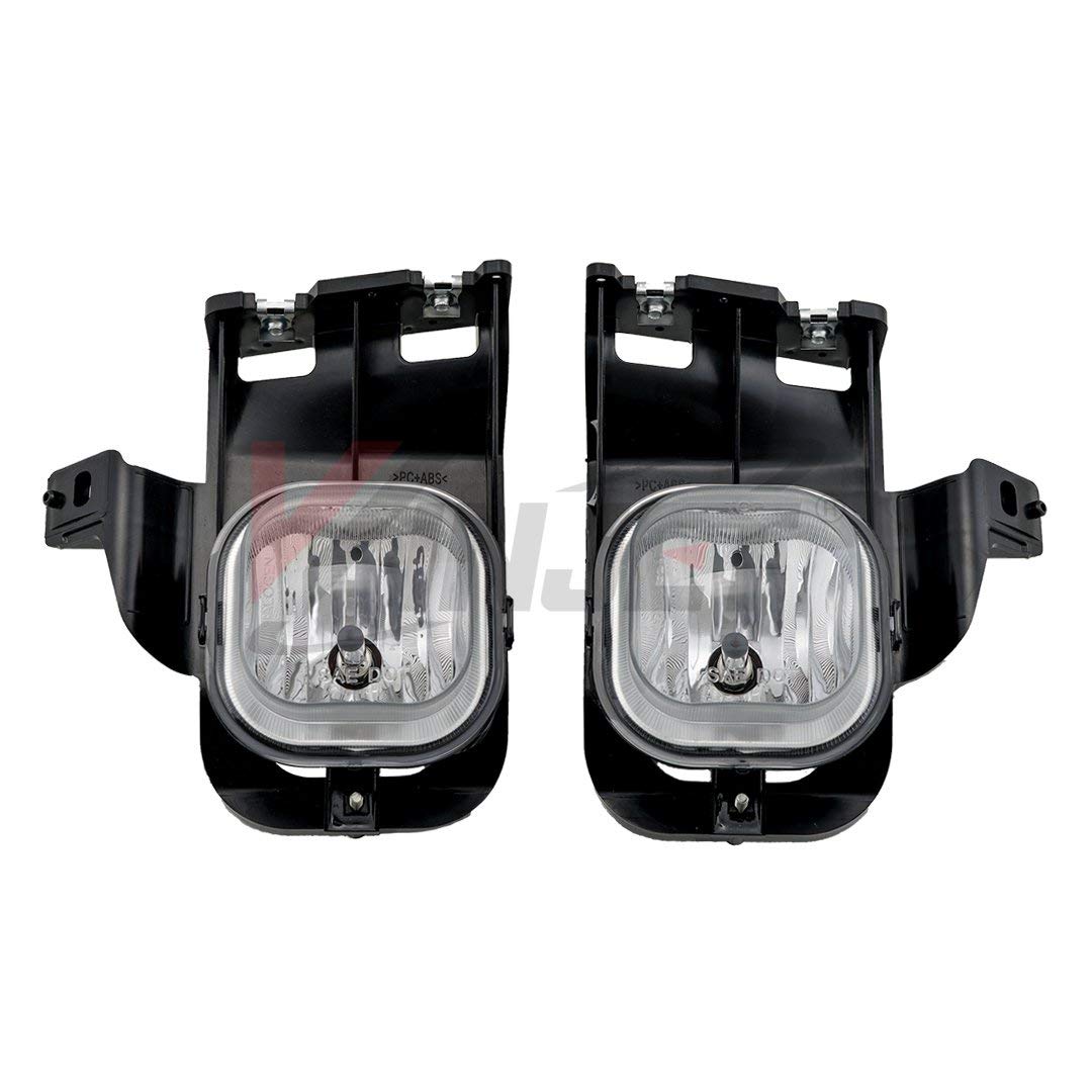 Winjet Wj30-0556-09 Oem Series For 2006-2007 Ford Ranger Clear Lens Factory Style Oe Fitment Replacement Fog Light A Pair Set