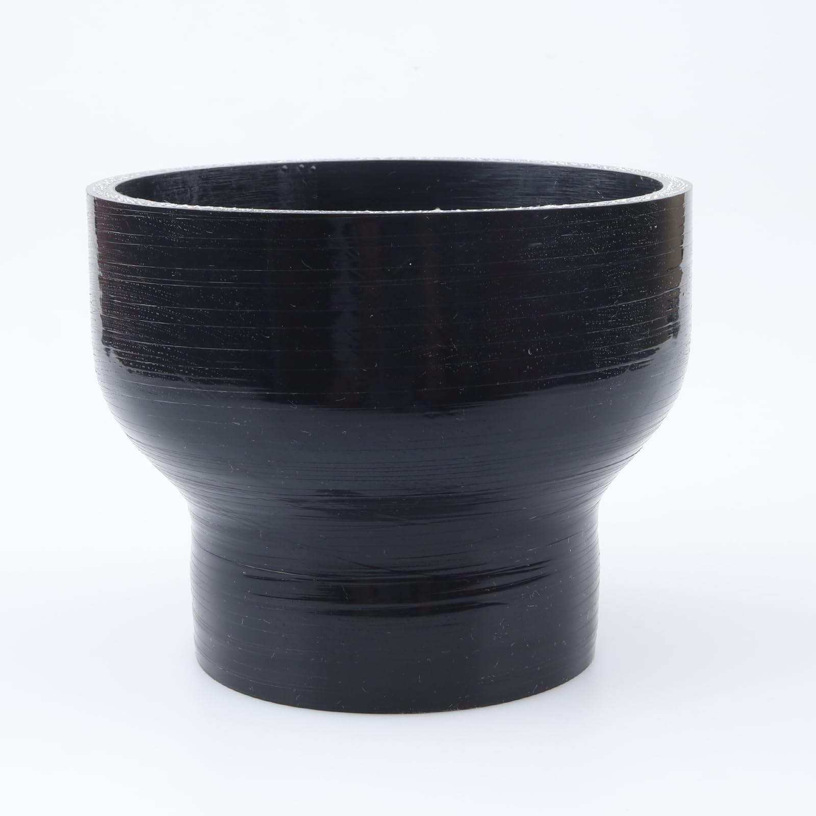 Ac Performance Id 4.5'' To 3'' (114Mm To 76Mm) Silicone Hose Straight Reducer 4-Ply Reinforced Black, 3'' Length