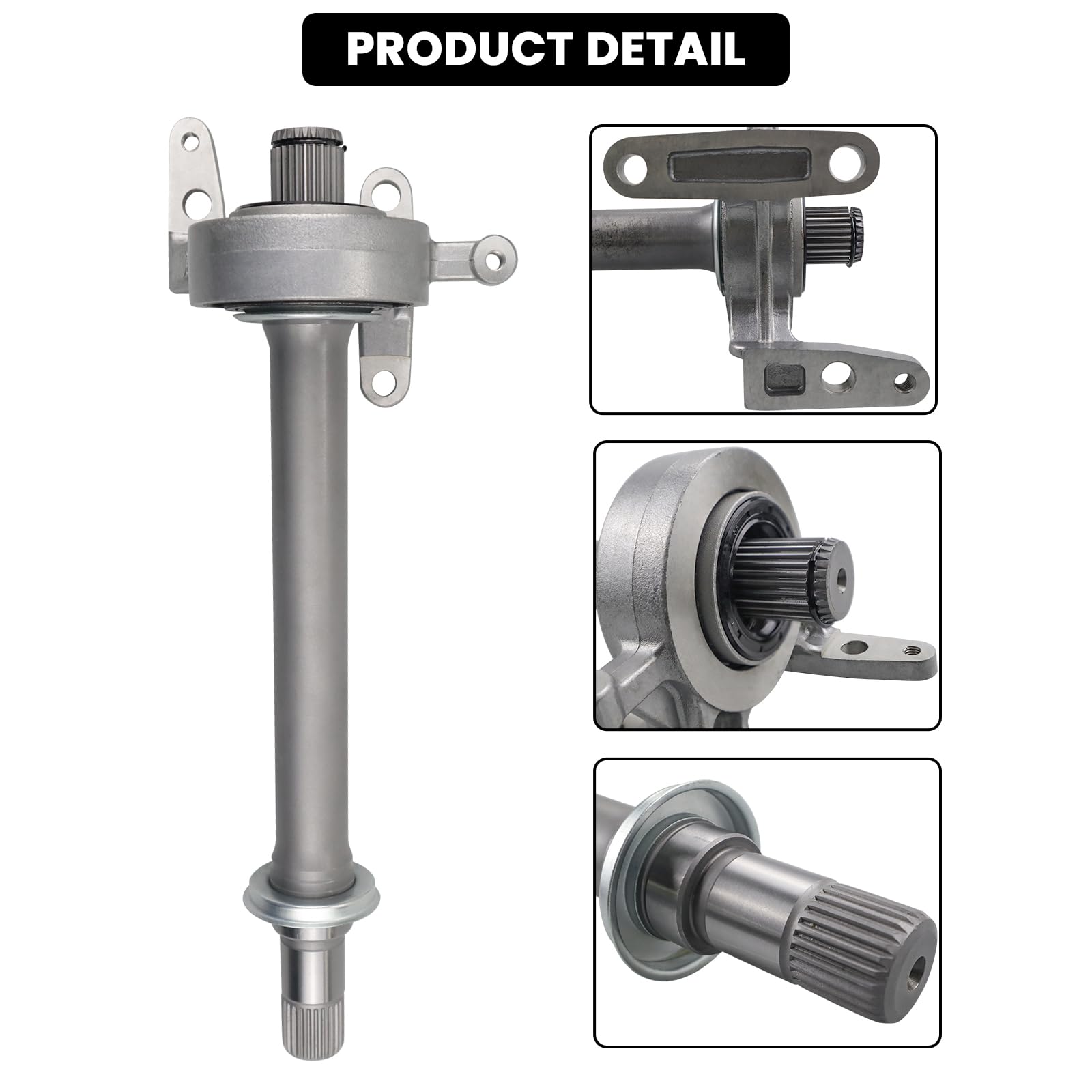44500-SCV-A10 CV Intermediate Shaft (Automatic Transmission) Compatible with Honda CR-V 2002-2006, Element 2003-2011, Replaces 4