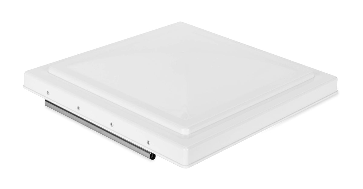 Camco RV Vent Lid | Features an Impact-Resilient Unbreakable Polycarbonate Construction, Comes Pre-Assembled, and Easy to Instal