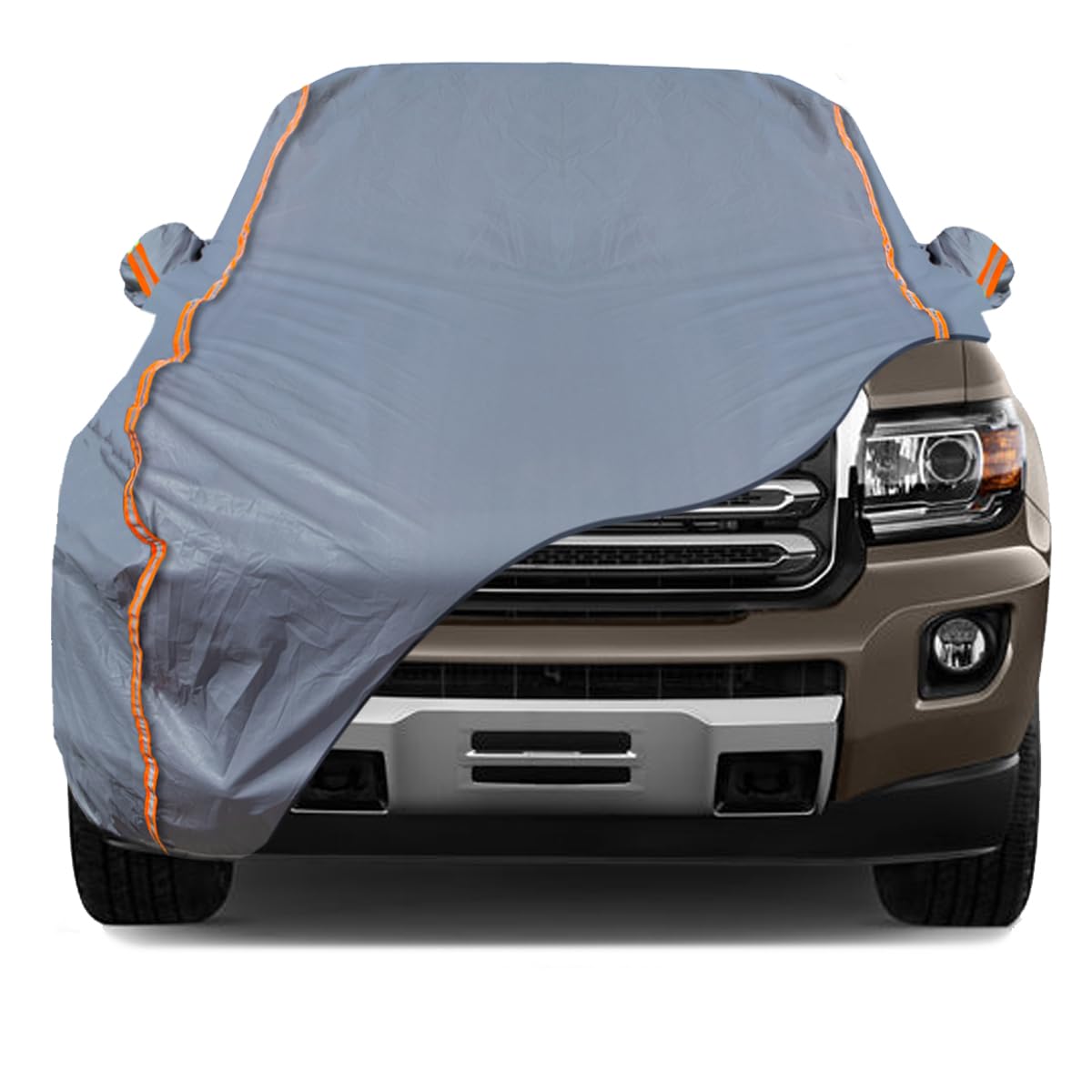 Tucarest 6-Layers Peva Premium Full Car Cover Fit For Pickup Sedan Hatchback Suvs Mpv Rain And Snow Protection, Sun Protection,