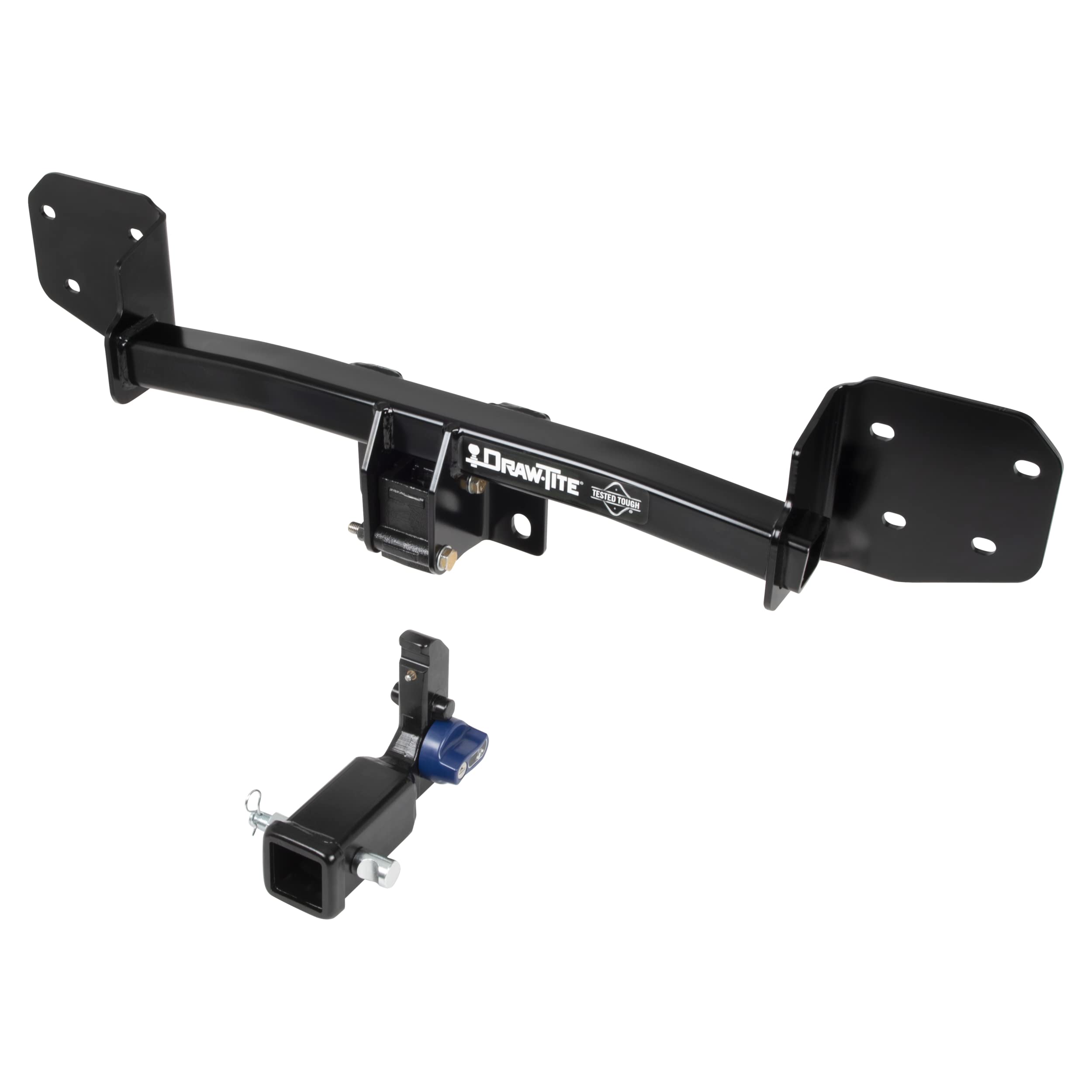 Draw-Tite Hidden Hitch 76907, Completely Hidden Trailer Hitch, 2 In. Removable Receiver, Black, Compatible With 2011 – 2022 Subaru Outback Wagon