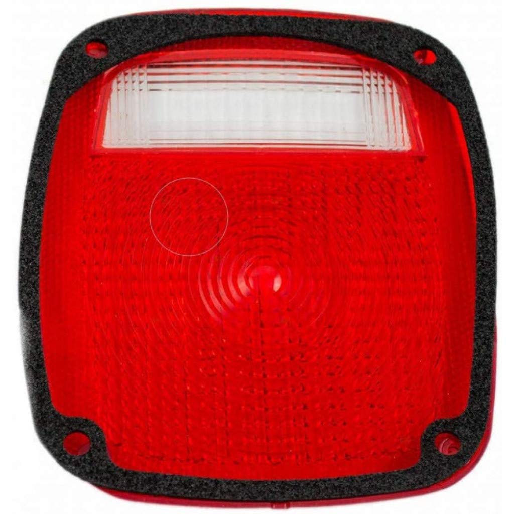 For Jeep Wrangler 1987-2006 (Tj) Pair Of Tail Light Lens Cover Only W/Gasket& Screw R=L Driver And Passenger Side Ch280810