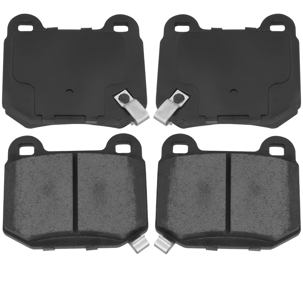 Automuto D961 Ceramic Brake Pads Kits, Rear Brake Pads Set Fit For 2010-2015 For Chevrolet Camaro