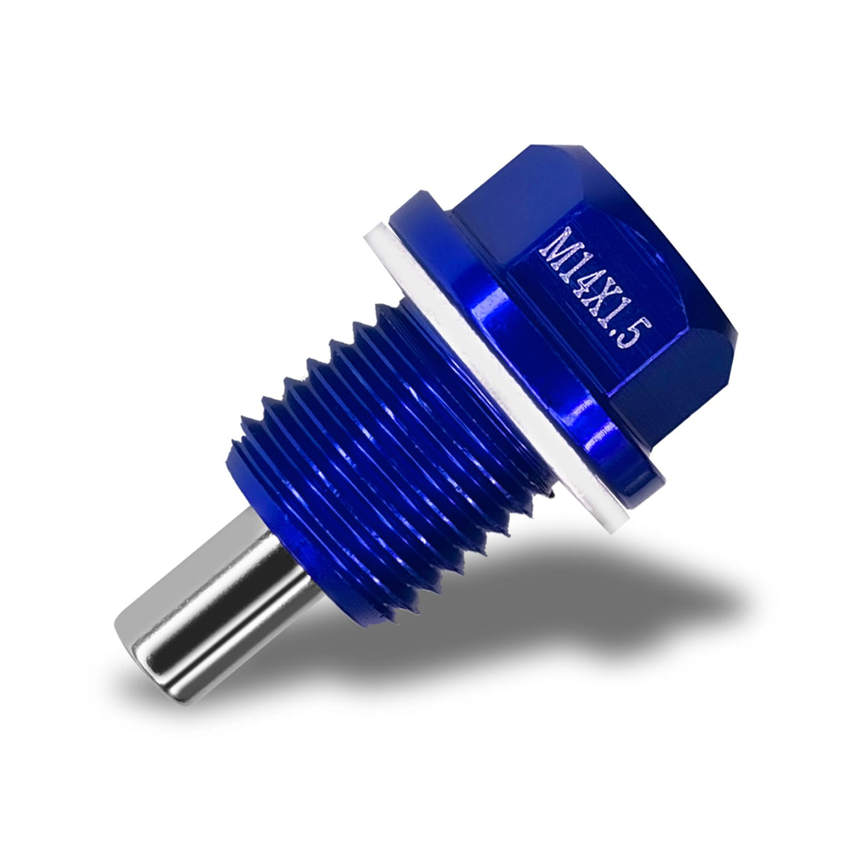 Hirificing M14  1.5 Car Magnetic Oil Drain Plug Removal Tool, Aluminum Alloy Oil Pan Sump Drain Nut Bolt Screw Repair Kit for Mo