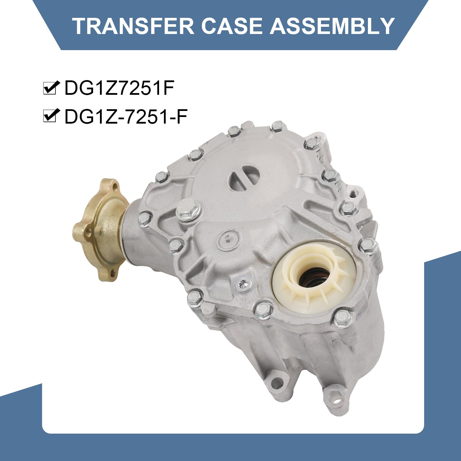 600-239 Awd Power Take Off (Pto) Assembly Ptu Transfer Case Differential Unit Transfer Case Replacement For Ford Explorer,Flex,Taurus 2016-2018