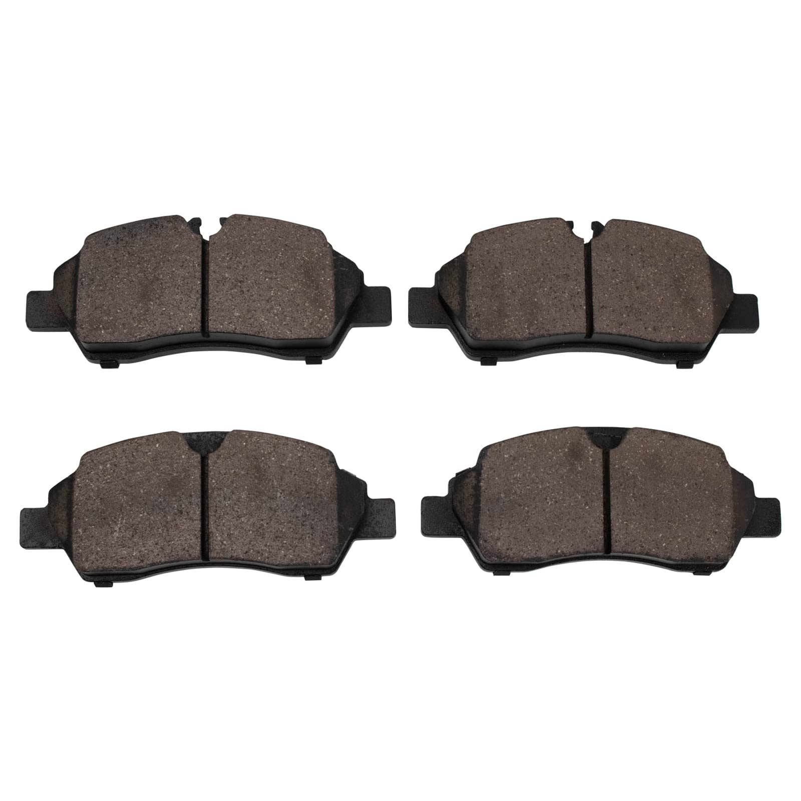 TRQ Rear Brake Pads Ceramic Compatible with 2015-2021 Ford Transit-150 Transit-250 Transit-350 2015-2019 Transit-350 HD