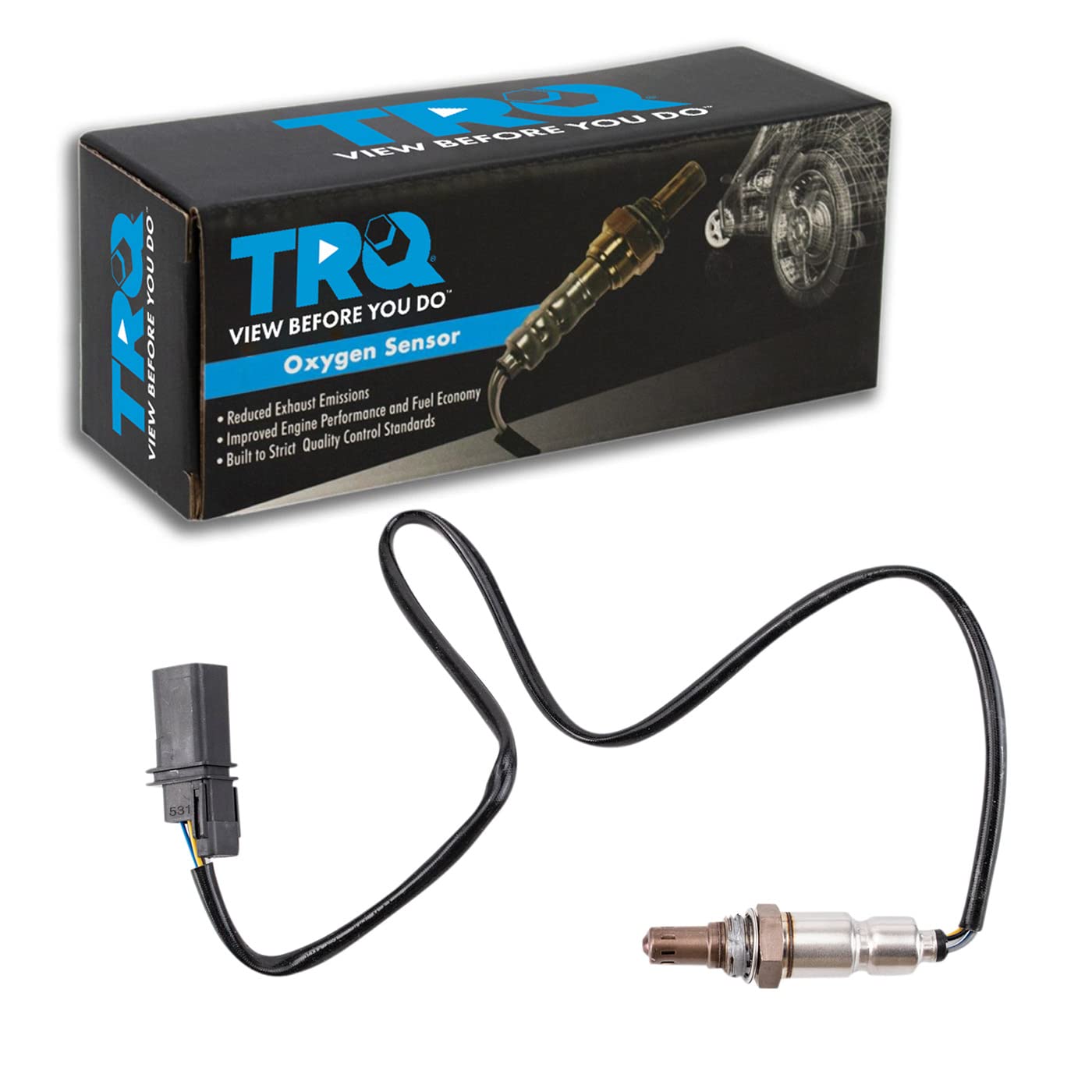 Trq Upstream O2 Oxygen Sensor Compatible With 2010-2013 Hyundai Tucson 2011-2013 Kia Sportage