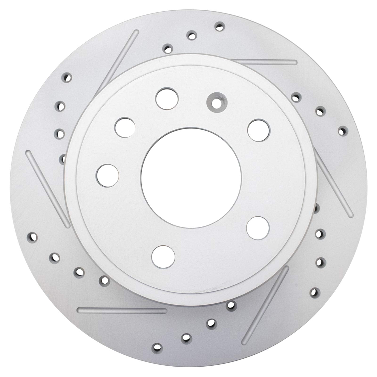 Trq Rear Performance Brake Rotor Drilled Slotted Pair Set For Saab 9-3/900 / Saturn L100 / L200 / L300 / Ls / Ls1 / Ls2 / Lw1 /