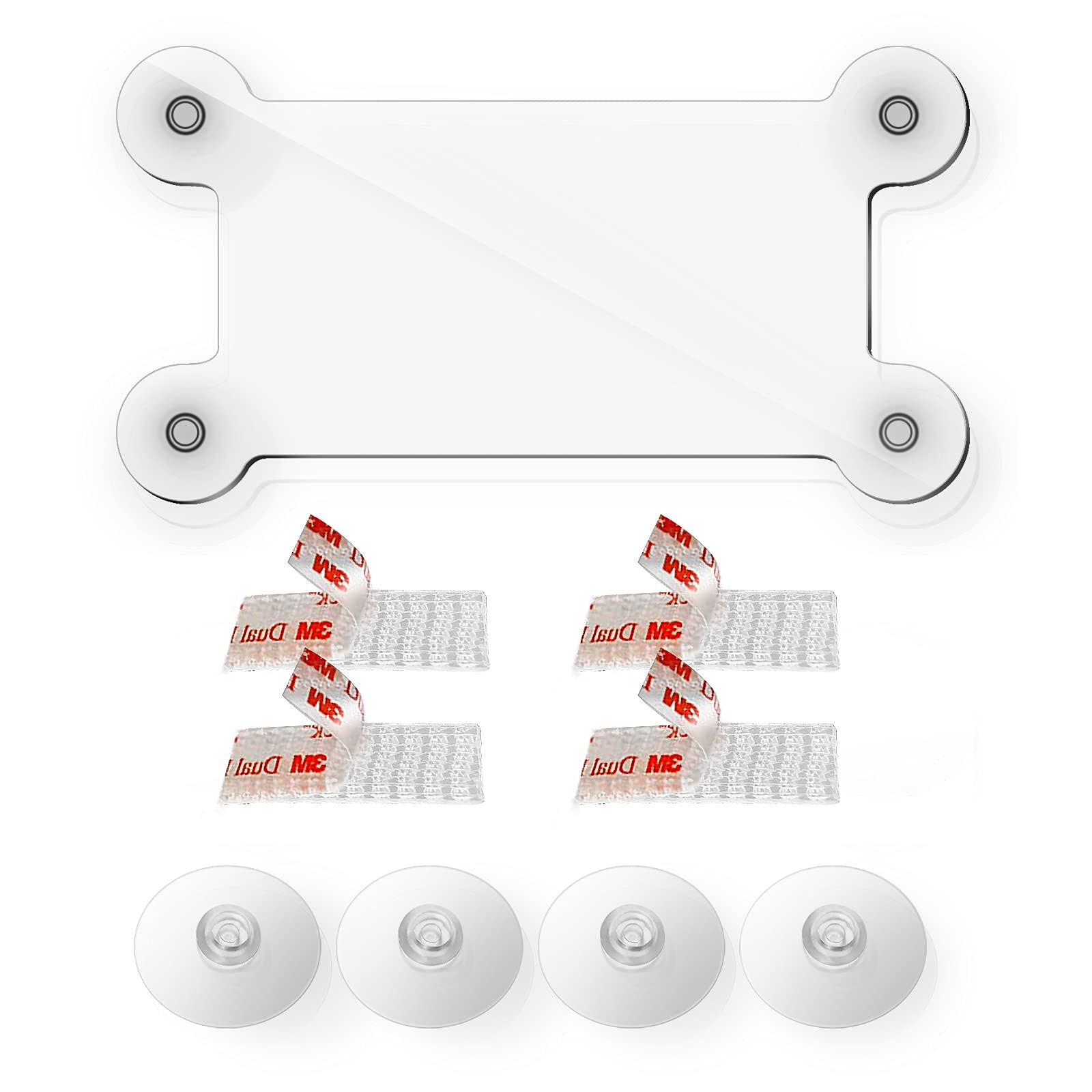 Chengfu Ez Pass Holder - Izoom/Ipass Holder/Toll Pass/Transponderholder Compatible With Most Us States Toll Pass Windshield Moun
