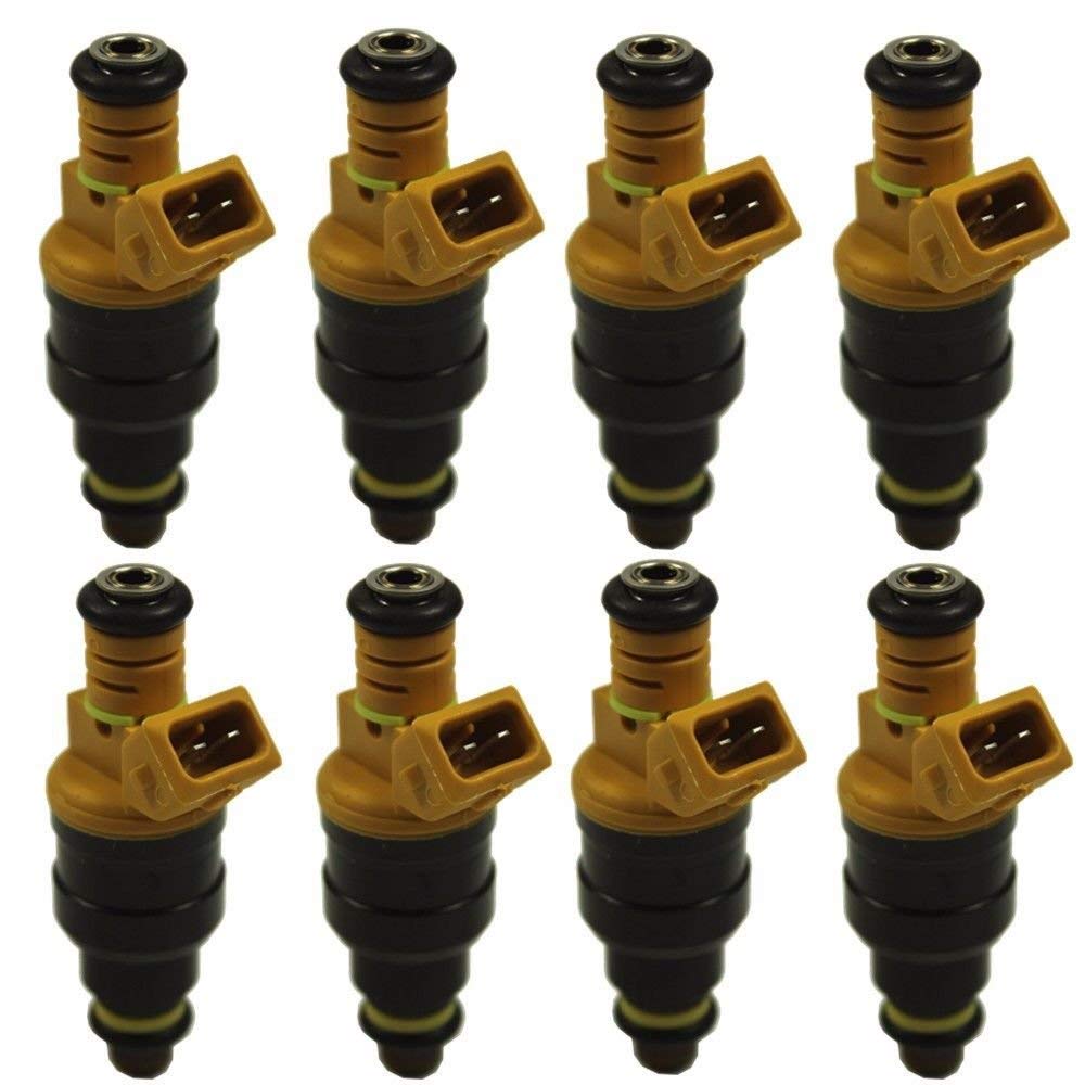 HIgh Performance Set of 8 Fuel Injectors fit for Ford 4.6 5.0 5.4 5.8 F150 F250 F350 E150 E250 E350 E450 Repl.#0280150943