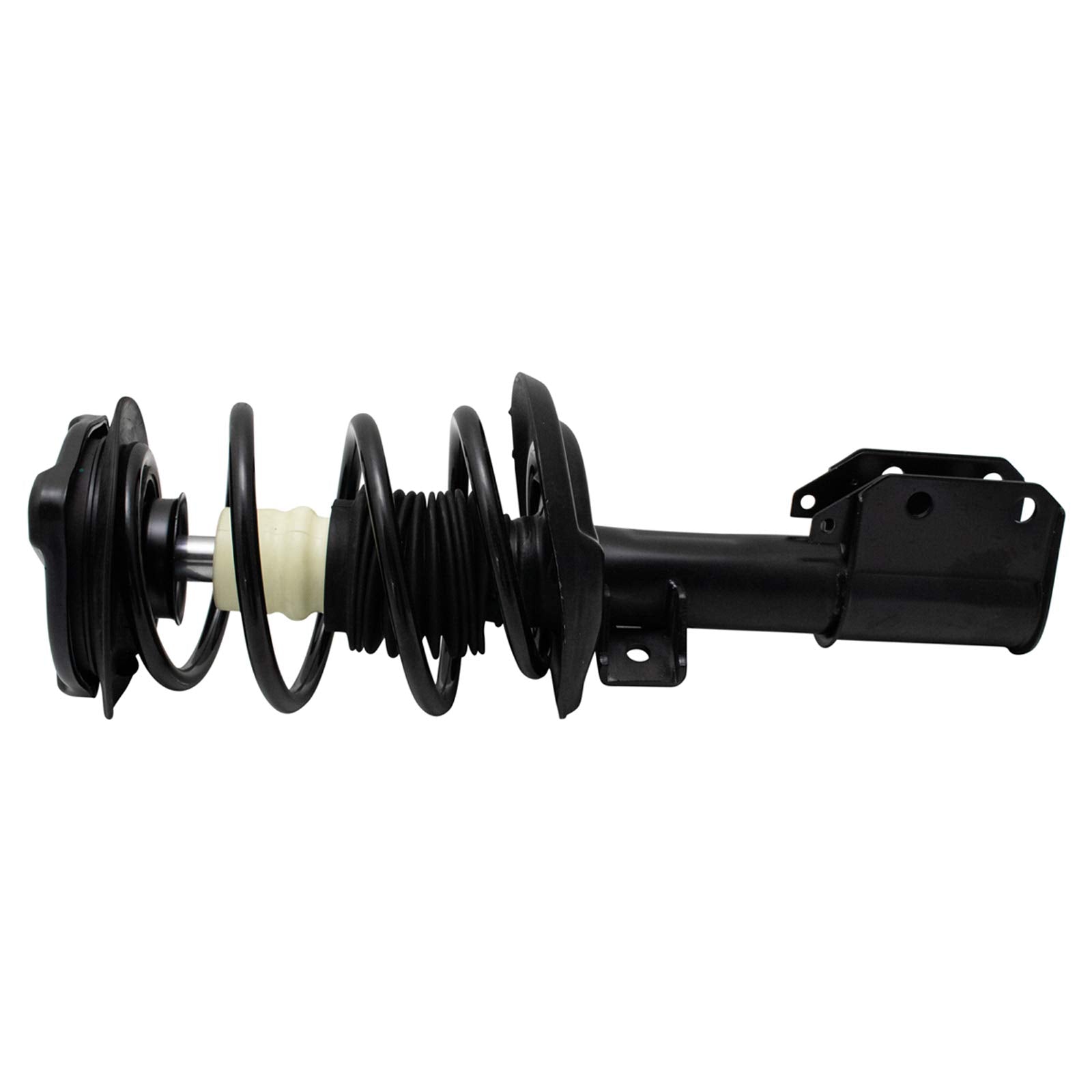 Trq Front Strut & Coil Spring Assembly Set Driver & Passenger Sides Compatible With 08-14 Mercedes-Benz C300 12-15 C350