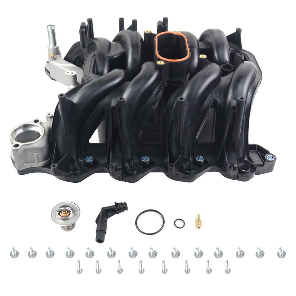 615-188 Upper Intake Manifold w/Gaskets Replacement for 2000-2003 Fo-rd E150 E250 E350 E450 Van V8 5.4L Excursion Expedition F15