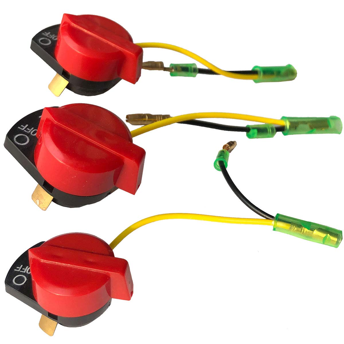 Hruired 3Pcs On Off Engine Stop Switch For Honda Gx120 Gx160 Gx200 Gx240 Gx270 Gx340 Gx390 Re 36100-Ze1-015
