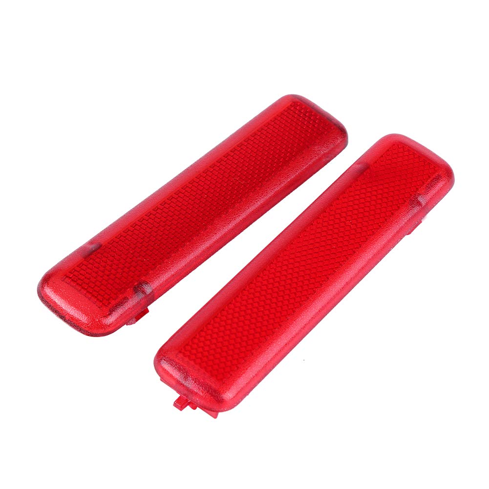 2005 Chevy Rear Door Reflector- Rear Door Reflector - Door Trim Panel Rear Door Trim Panel Reflector Light Cover for Chevy OE 15