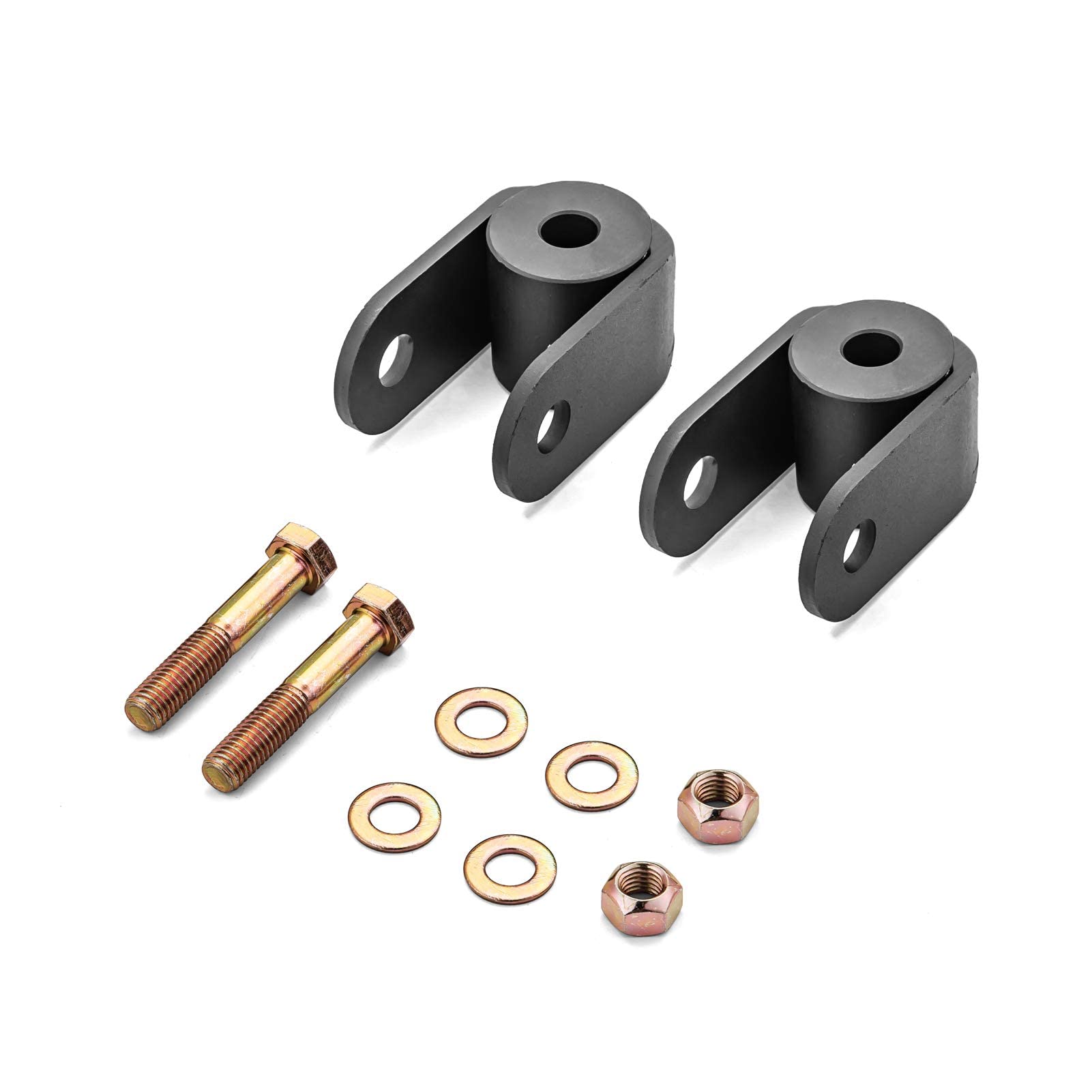 Wsays Rear Shock Extension Kit Suspension Extender For 2'' To 3'' Lift Bock Compatible With 1999-2024 Full-Size Chevy Silverado