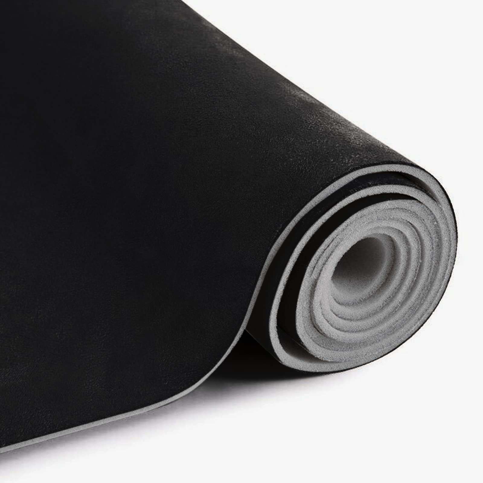 Motuka 79' L X 60' W Black Suede Headliner Fabric With Foam Backing Material - Automotive/Home Micro-Suede Headliner Fabric For Car Replacement/Repair/Diy