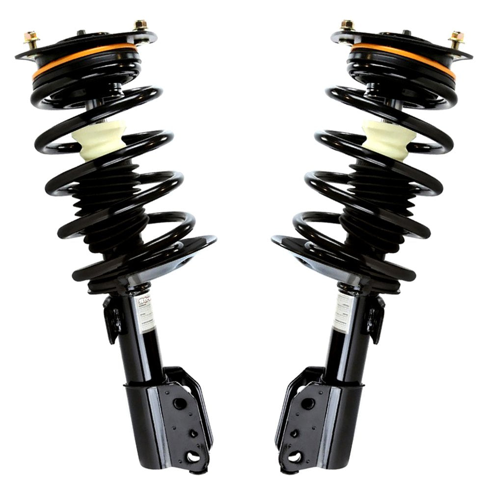 Autoshack Front Complete Struts Coil Springs Assembly Pair Of 2 Driver And Passenger Side Replacement For Saturn Relay Pontiac Montana 2005-2009 Chevrolet Uplander 05-07 Buick Terraza Fwd Cst100278Pr